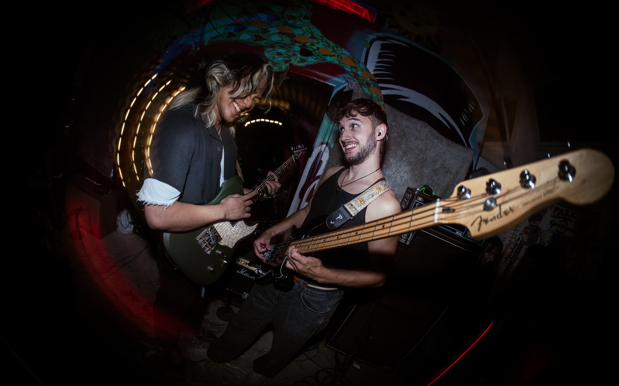 Felisha and the Jazz Rejects performing at Grey Lab.